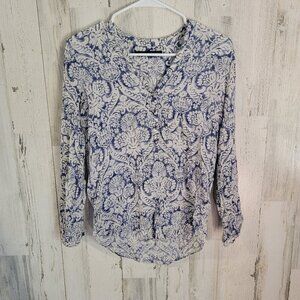 Zara Basic Paisley Women's Blouse